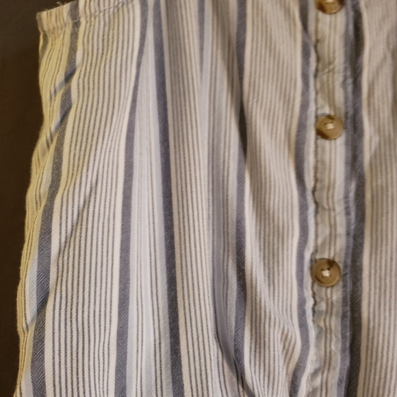 Abercrombie Kids striped tank top.  Lined.  So fresh and summery - Picture 3 of 6